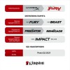 Память Kingston 32GB DDR4 3200MHz CL16 DIMM (Kit of 2) 1Gx8 FURY Beast Black