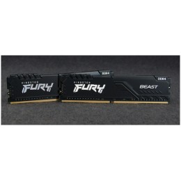 Память Kingston 32GB DDR4 3200MHz CL16 DIMM (Kit of 2) 1Gx8 FURY Beast Black