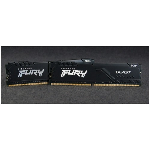 Память Kingston 32GB DDR4 3200MHz CL16 DIMM (Kit of 2) 1Gx8 FURY Beast Black