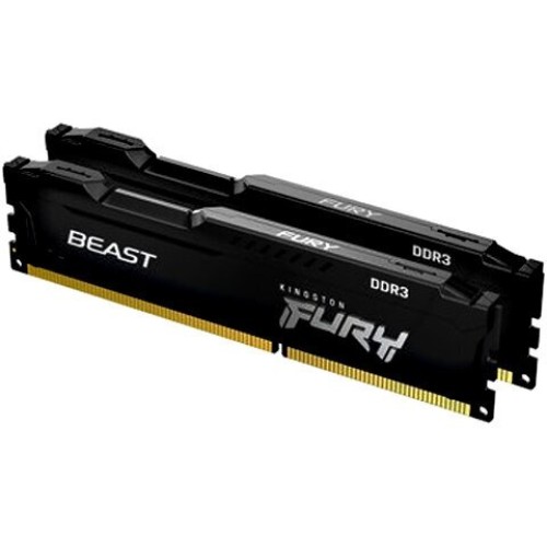 Память Kingston 32GB DDR4 3200MHz CL16 DIMM (Kit of 2) 1Gx8 FURY Beast Black