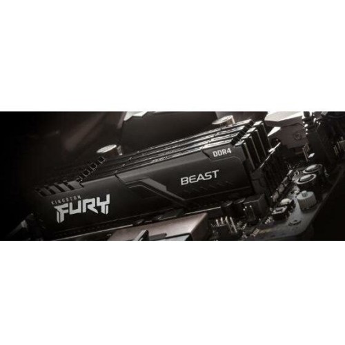 Память Kingston 32GB DDR4 3200MHz CL16 DIMM (Kit of 2) 1Gx8 FURY Beast Black