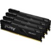 Память оперативная Kingston 32GB 3200MHz DDR4 CL16 DIMM (Kit of 4) FURY Beast Black