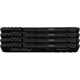 Память оперативная Kingston 32GB 3200MHz DDR4 CL16 DIMM (Kit of 4) FURY Beast Black