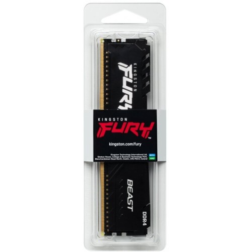 Память оперативная Kingston 32GB 3600MHz DDR4 CL18 DIMM FURY Beast Black