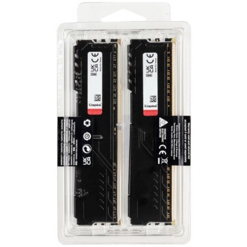 Оперативная память Kingston 32GB 3600MHz DDR4 CL18 DIMM (Kit of 2) FURY Beast Black