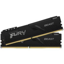 Память оперативная Kingston 64GB 3200MHz DDR4 CL16 DIMM (Kit of 2) FURY Beast Black