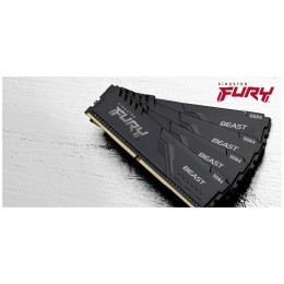 Память оперативная Kingston 64GB 3200MHz DDR4 CL16 DIMM (Kit of 2) FURY Beast Black