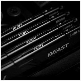 Память оперативная Kingston 64GB 3200MHz DDR4 CL16 DIMM (Kit of 2) FURY Beast Black