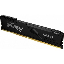 Память оперативная Kingston 64GB 3200MHz DDR4 CL16 DIMM (Kit of 4) 1Gx8 FURY Beast Black