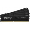 Память оперативная Kingston 64GB 3200MHz DDR4 CL16 DIMM (Kit of 4) 1Gx8 FURY Beast Black