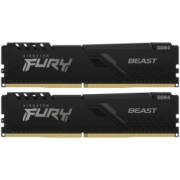 Память оперативная Kingston 64GB 3600MHz DDR4 CL18 DIMM (Kit of 2) FURY Beast Black