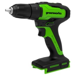 Дрель-шуруповерт аккумуляторная (3704007) GreenWorks GD24DD35, 24V, бесщеточная, без АКБ и ЗУ