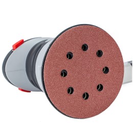 Машина шлифовальная Ставр МШЭА-125/20 эксцентриковая аккумуляторная, 20Вольт, число оборотов 10 000об/мин, амплитуда колебаний 2мм, диаметр подошвы 125мм