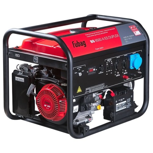 Электростанция бензиновая FUBAG BS 8500 A ES DUPLEX, 641002