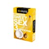 Презервативы Luxe DOMINO  SWEETSEX, тропические фрукты  №3  , 18 см