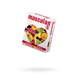 Презервативы Masculan Ultra 1 3 шт Тутти-Фрутти (Tutti-Frutti)
