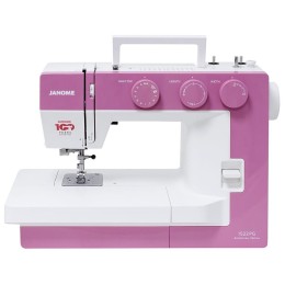 Швейная машина JANOME 1522PG 25 операции, петля автомат, верт. челнок, нитевдеватель, мягкий  чехол