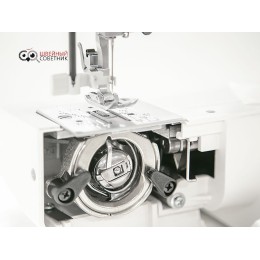 Швейная машина Janome 1522RD 25 операции, петля автомат, верт. челнок, нитевдеватель, мягкий  , подарочный набор (шпульки, ножницы, сантиметровая лента, игольница )