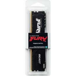 Оперативная память Kingston DRAM 32GB 3200MHz DDR4 CL16 DIMM FURY Beast Black EAN: 740617319828
