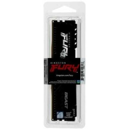 Оперативная память Kingston DRAM 32GB 3200MHz DDR4 CL16 DIMM FURY Beast Black EAN: 740617319828