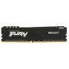 Оперативная память Kingston DRAM 32GB 3200MHz DDR4 CL16 DIMM FURY Beast Black EAN: 740617319828