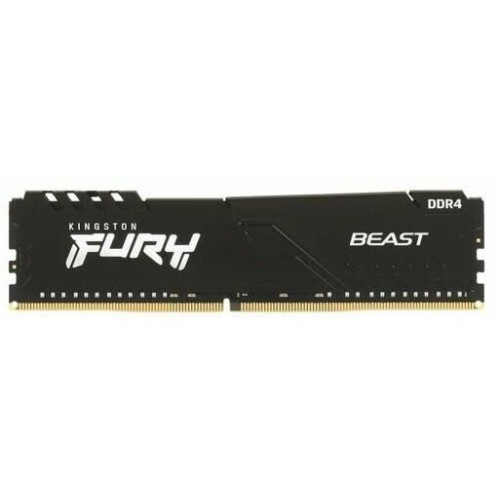 Оперативная память Kingston DRAM 32GB 3200MHz DDR4 CL16 DIMM FURY Beast Black EAN: 740617319828