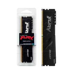 Оперативная память Kingston DRAM 8GB 3600MHz DDR4 CL17 DIMM FURY Beast Black EAN: 740617319798