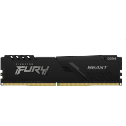 Оперативная память Kingston DRAM 8GB 3600MHz DDR4 CL17 DIMM FURY Beast Black EAN: 740617319798