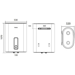 Водонагреватель HAIER ES80V-F7