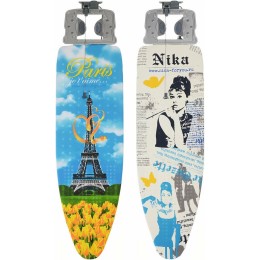 Доска гладильная NIKA 9 Н9/7 в стиле "Де Жуи" (122*40) мет.осн.,э/р