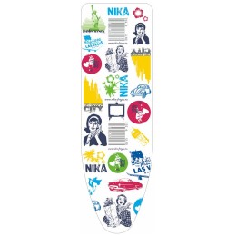 Доска гладильная NIKA 9 Н9/7 в стиле "Де Жуи" (122*40) мет.осн.,э/р