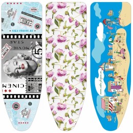 Доска гладильная NIKA 9 Н9/7 в стиле "Де Жуи" (122*40) мет.осн.,э/р