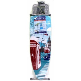 Доска гладильная NIKA 9 Н9/7 в стиле "Де Жуи" (122*40) мет.осн.,э/р