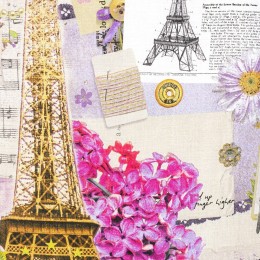 Доска гладильная NIKA 9 Н9/7 в стиле "Де Жуи" (122*40) мет.осн.,э/р