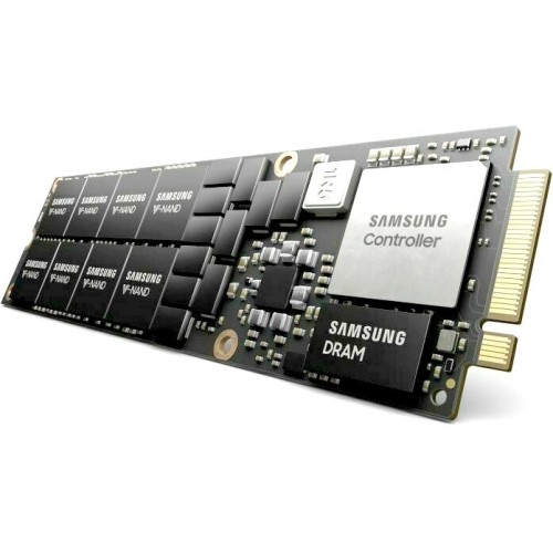 Твердотельный накопитель SSD Samsung Enterprise, M.2, PM9A3, 960GB, NVMe/PCIE 3.1 x4, R3000/W1100Mb/s, IOPS(R4K) 400K/38K, MTBF 2M, 1.3 DWPD, 22110, OEM, 3 years (analog MZ1LB960HAJQ-00007)
