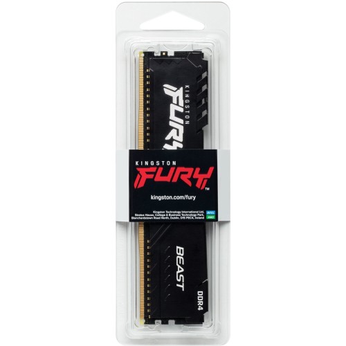 Память Kingston 8GB DDR4 3200MHz KF432C16BB/8  Non-ECC, CL16, 1.35V, 1Gx8, RTL