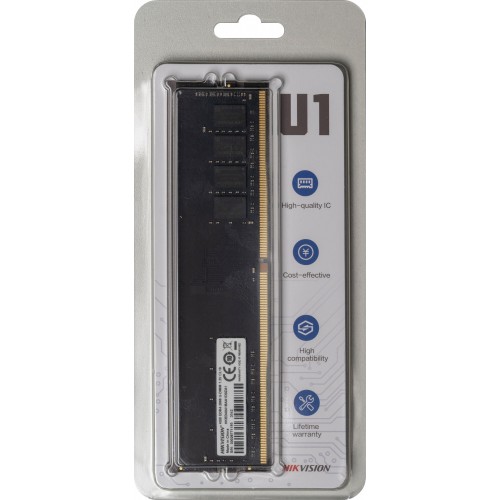 Модуль памяти HIKVision DDR 4 DIMM 4Gb PC21300, 2666Mhz, HKED4041BAA1D0ZA1/4G