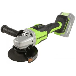Угловая шлифовальная машина аккумуляторная GreenWorks GD24AG, 24V,  бесщеточная без АКБ и ЗУ (3200207)