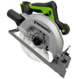 Циркулярная пила аккумуляторная GreenWorks GD24CS 24В, без АКБ и ЗУ (1500907)
