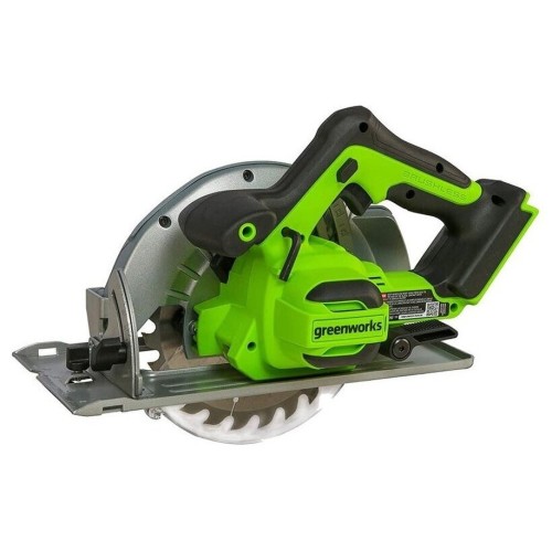 Циркулярная пила аккумуляторная GreenWorks GD24CS 24В, без АКБ и ЗУ (1500907)