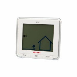  Метеостанция REXANT S637B с ЖК-экраном и беспроводным датчиком