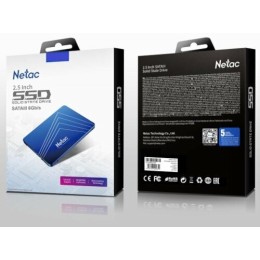 Накопитель SSD 2.5" Netac 2.0Tb N600S Series <NT01N600S-002T-S3X> Retail (SATA3, up to 560/520MBs, 3D TLC, 7mm)