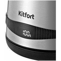 Электрочайник KITFORT KT-6121-5 1.7л. 2200Вт серебристый (корпус: нержавеющая сталь/пластик)