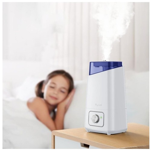 Увлажнитель воздуха KYVOL Ultrasonic Cool Mist Humidifier EA200 (Wi-Fi) Бело-голубой (с колёсиком уп
