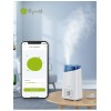 Увлажнитель воздуха KYVOL Ultrasonic Cool Mist Humidifier EA200 (Wi-Fi) Бело-голубой (с колёсиком уп