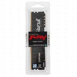 Память Kingston 16GB DDR4 3200MHz CL16 DIMM FURY Beast Black EAN: 740617319859
