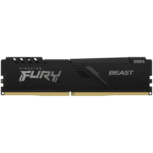 Память Kingston 16GB DDR4 3200MHz CL16 DIMM FURY Beast Black EAN: 740617319859