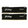 Модуль памяти Kingston DDR4 DIMM 32Gb PC25600, 3200Mhz, FURY Beast Black CL16 (Kit of 2) (KF432C16BBK2/32) (retail)