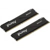 Модуль памяти Kingston DDR4 DIMM 32Gb PC25600, 3200Mhz, FURY Beast Black CL16 (Kit of 2) (KF432C16BBK2/32) (retail)