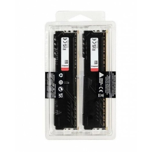 Модуль памяти Kingston DDR4 DIMM 32Gb PC25600, 3200Mhz, FURY Beast Black CL16 (Kit of 2) (KF432C16BBK2/32) (retail)